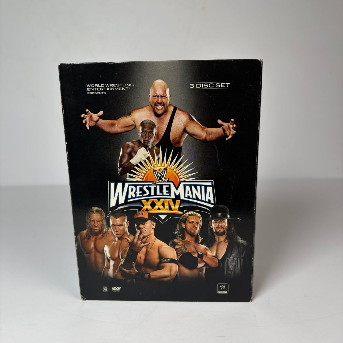 WrestleMania XXIV DVD 2008 3-Disc Set WWE Big Show John Cena Triple H Undertaker