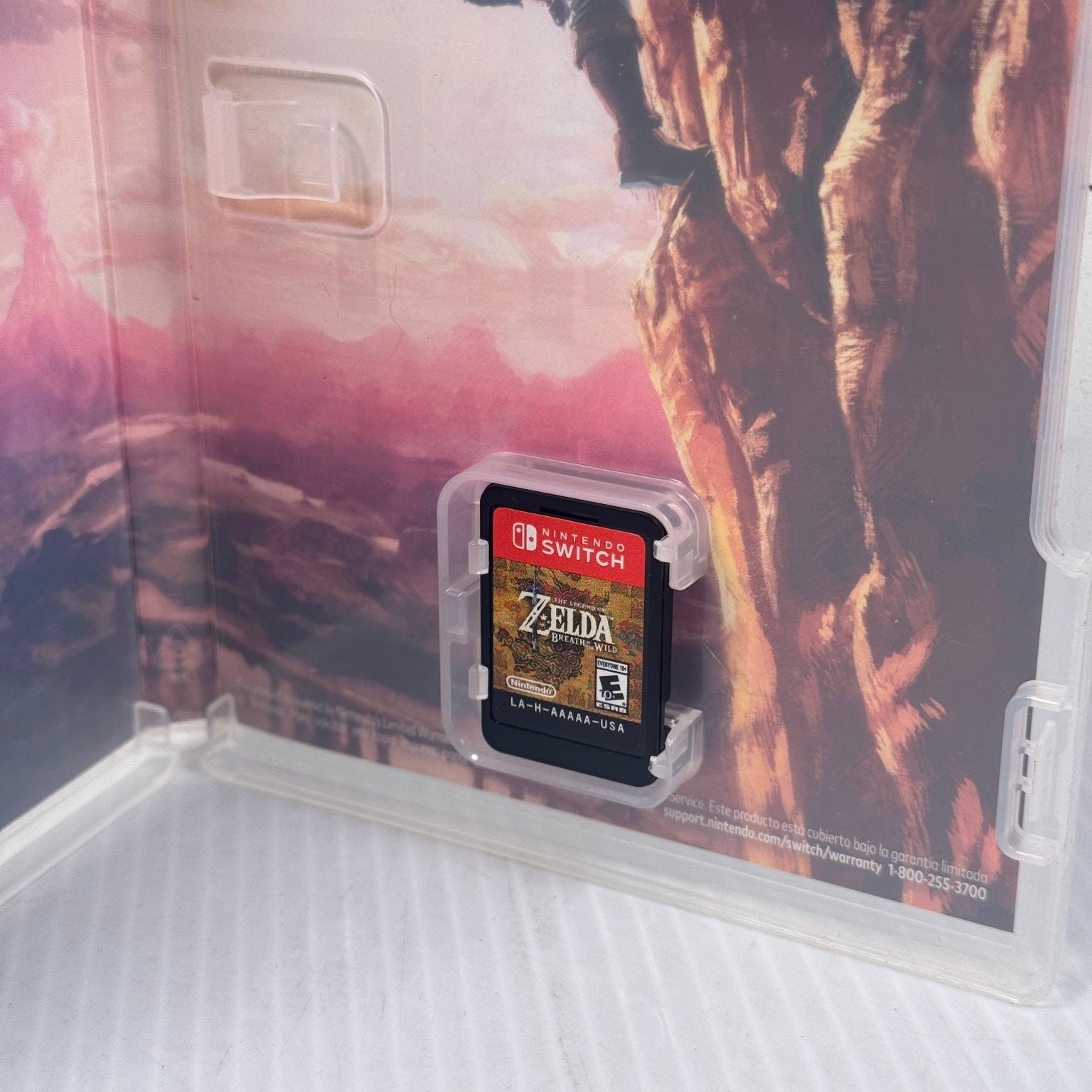 The Legend of Zelda Breath of the Wild Nintendo Switch Video Game