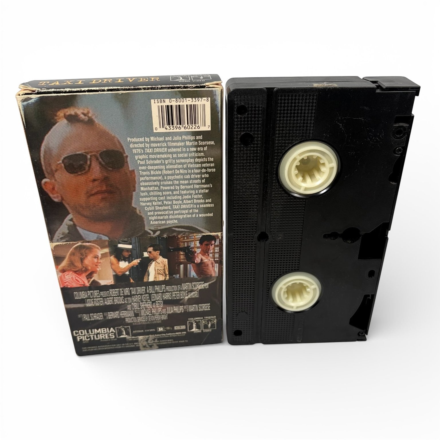 Taxi Driver VHS 1976 Robert De Niro Martin Scorsese Columbia TriStar Home Video