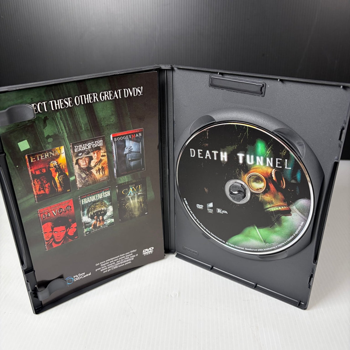 Death Tunnel DVD 2005 Horror Steffany Huckaby Melanie Lewis