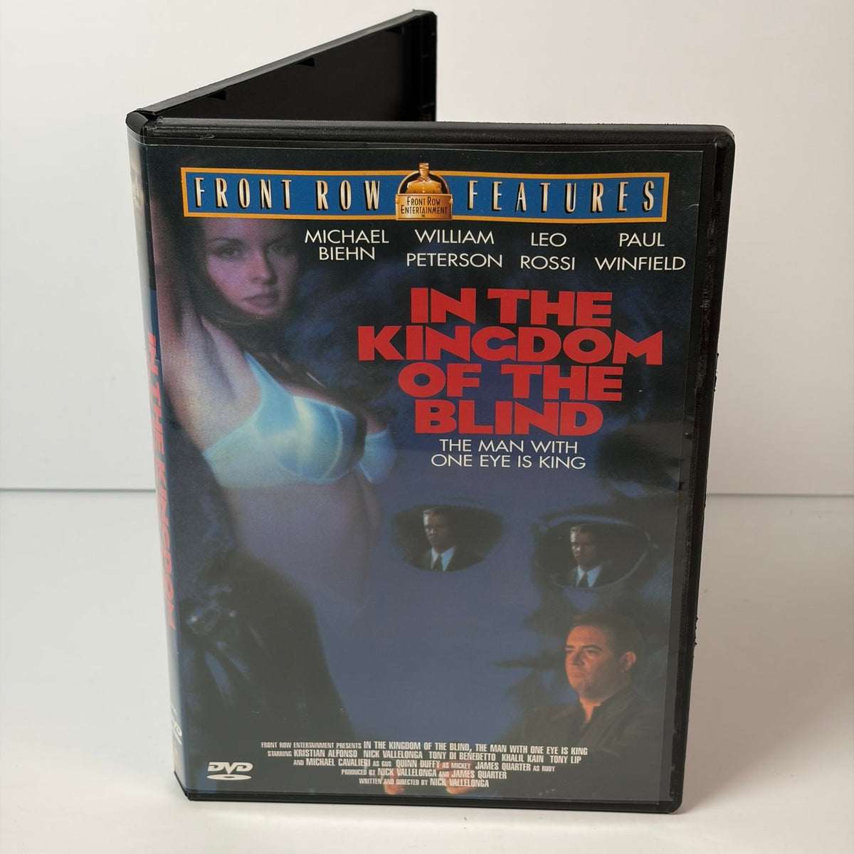 In the Kingdom of the Blind DVD 1997 Front Row Features Michael Biehn Leo Rossi