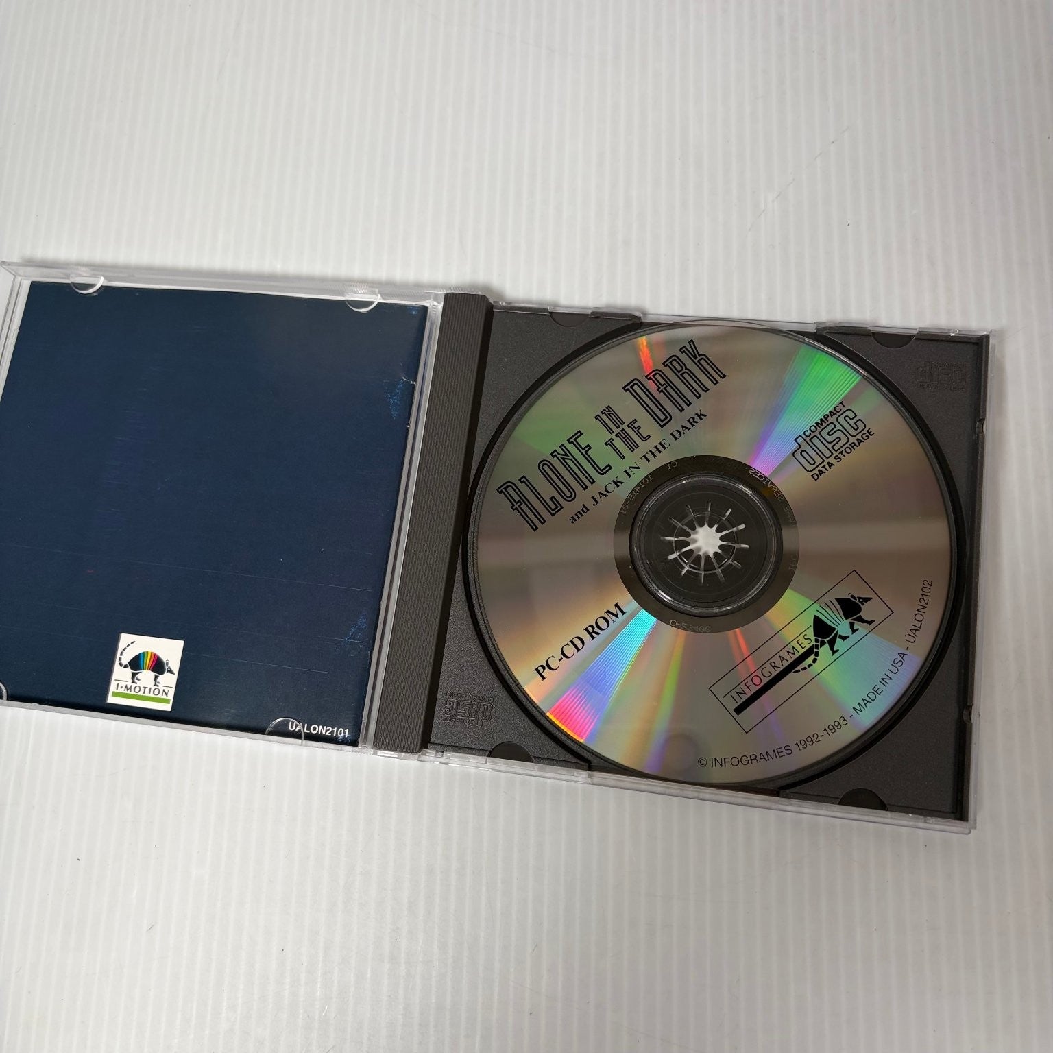 Alone in the Dark 2 Big Box PC CD-ROM w/  Alone in Dark 1 Adventure Game Horror