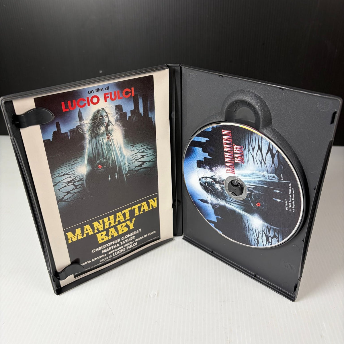 Manhattan Baby DVD 1982 Lucio Fulci Horror Thriller Christopher Connelly