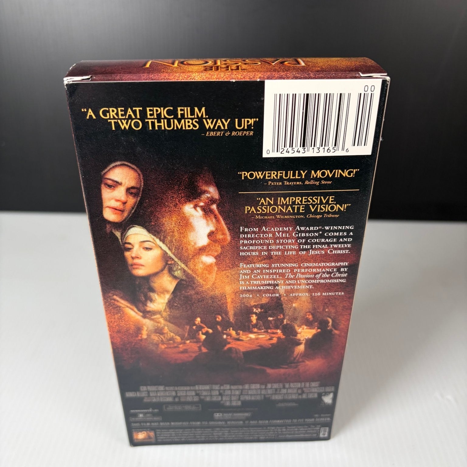 The Passion of the Christ VHS 2004 Religious Mel Gibson 20th Century Fox