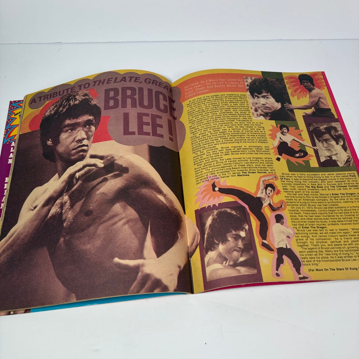 SPEC Magazine May 1974 Randy Kev Donny Marie Bruce Lee Pop Culture