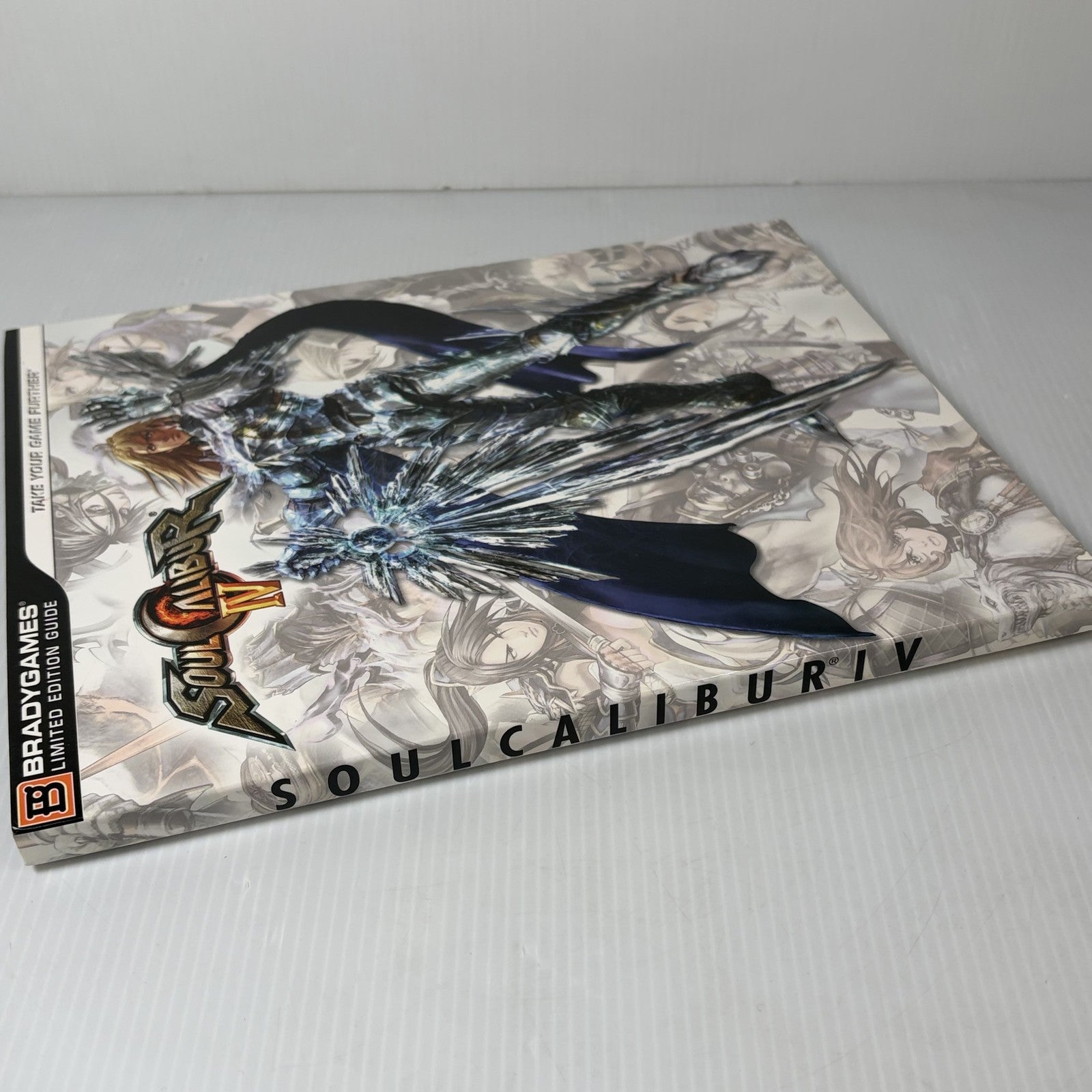 Soulcalibur IV 4 Limited Edition Strategy Guide BradyGames w/ Soundtrack CD PS3