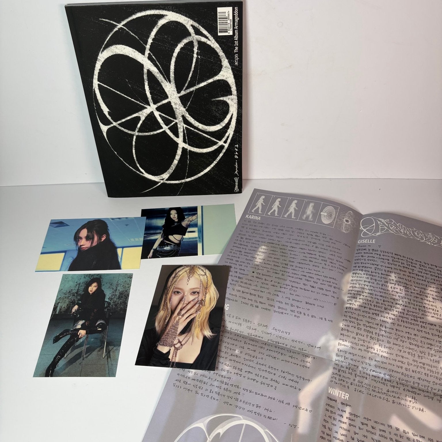 aespa The 1st Album Armageddon CD Photobook Official K-Pop SM Entertainment