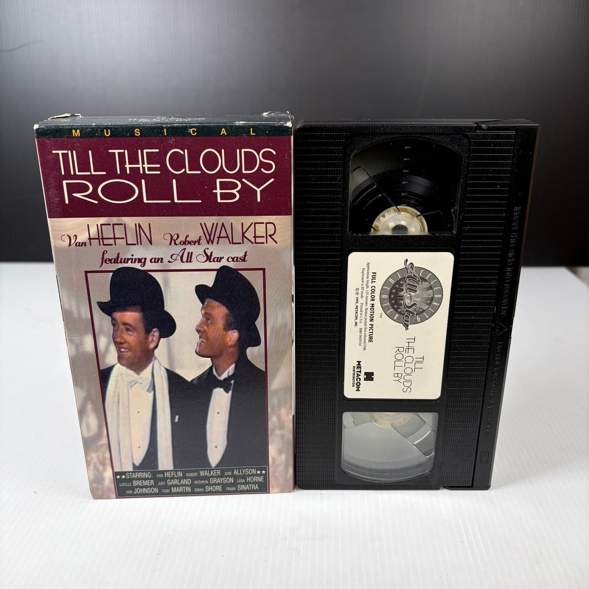 Till The Clouds Roll By VHS 1946 Musical Original Release Metacom