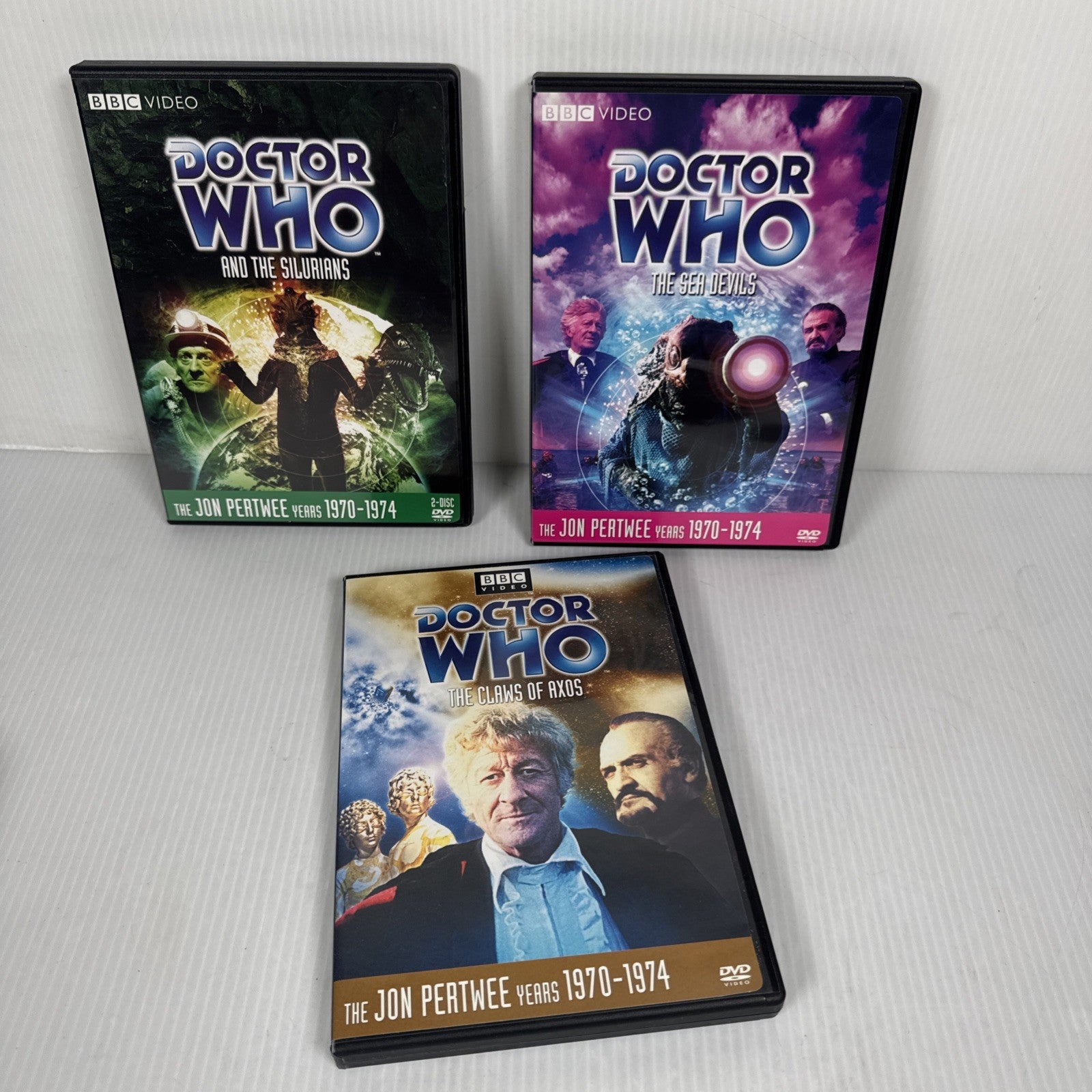 Doctor Who: Beneath The Surface DVD 4-Disc Set Jon Pertwee & Peter Davison Years