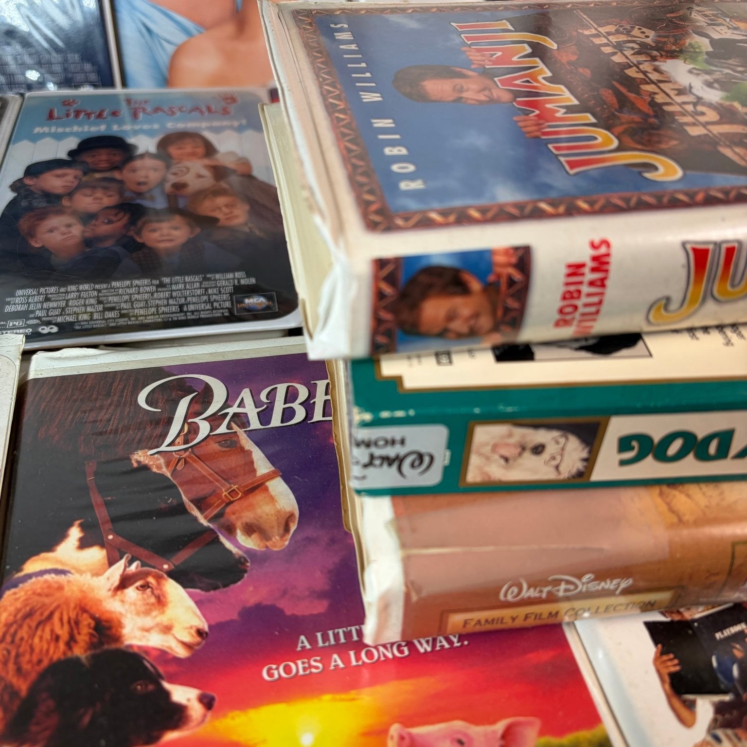 Disney VHS Lot of 21 Casper Mary Poppins Princess Diaries Jumanji & More