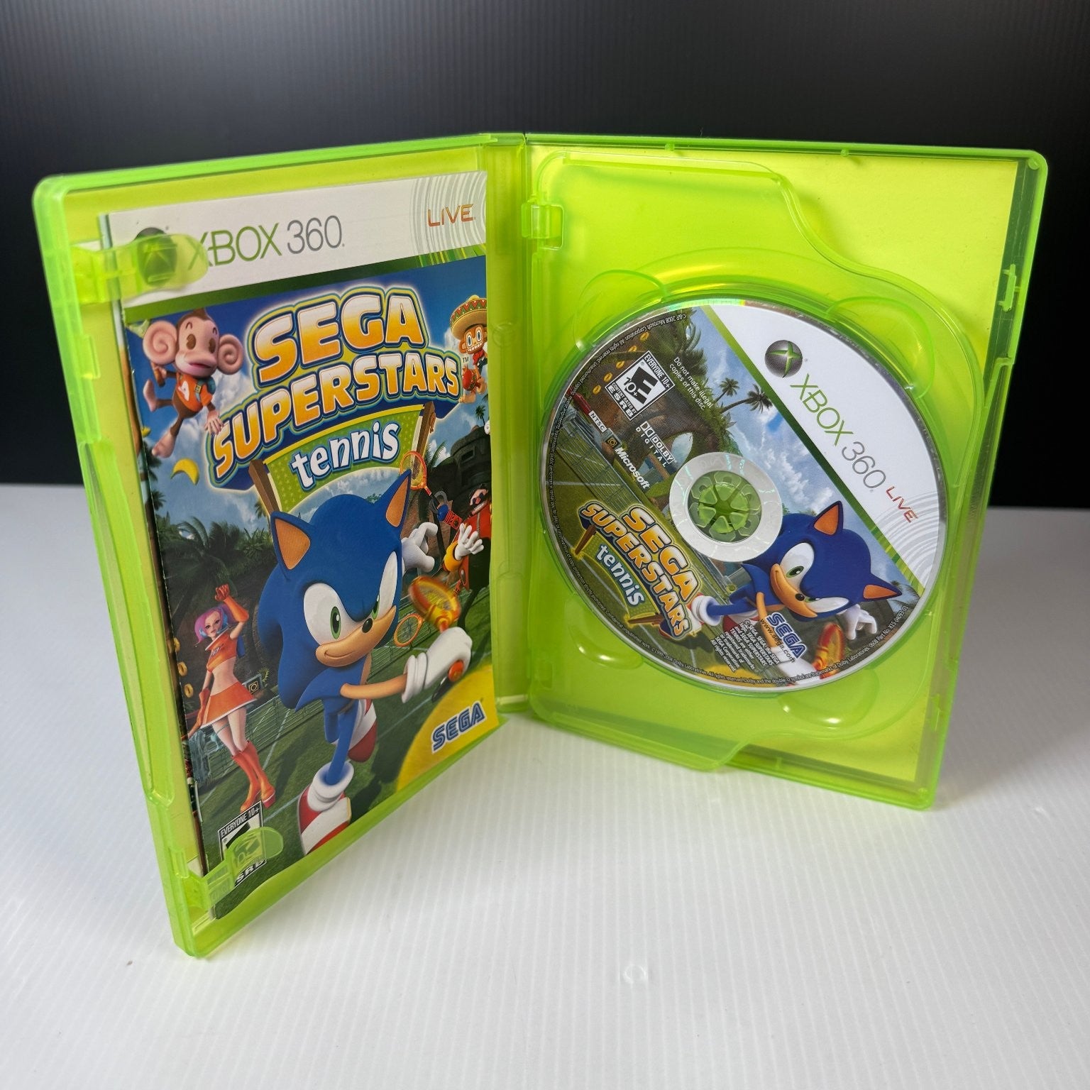 Sega Superstars Tennis & Xbox Live Arcade 2-Pack Xbox 360 Games Complete