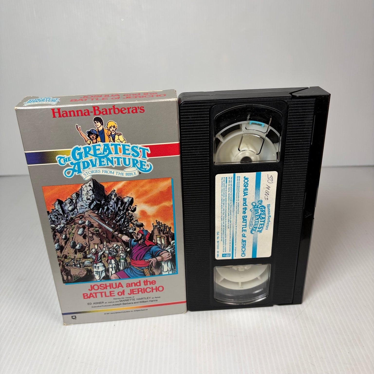 Joshua & the Battle of Jericho VHS 1986 Animation Religious Family Hanna-Barbera