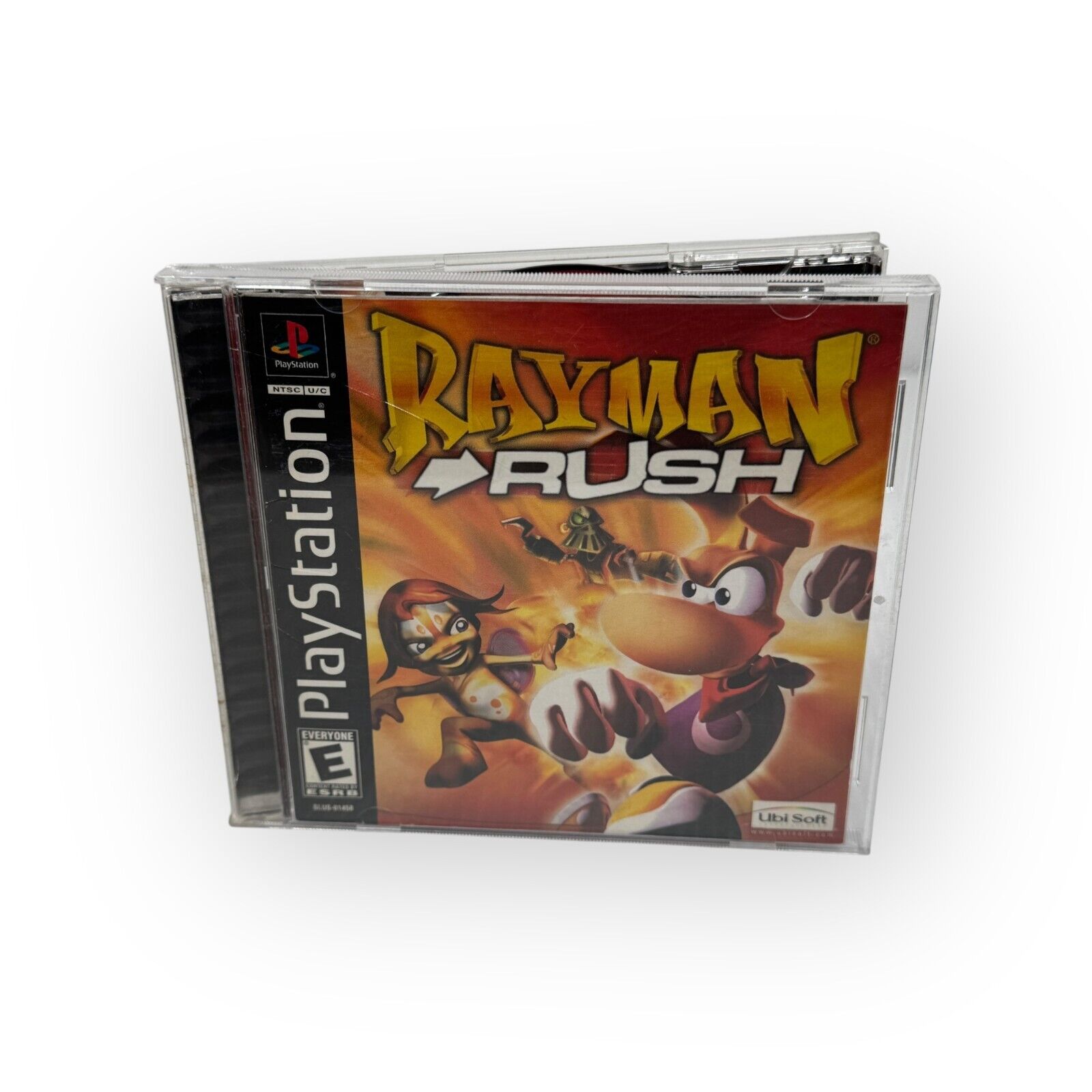 Rayman Rush Playstation 1 Game by Ubisoft Complete CIB Black Label