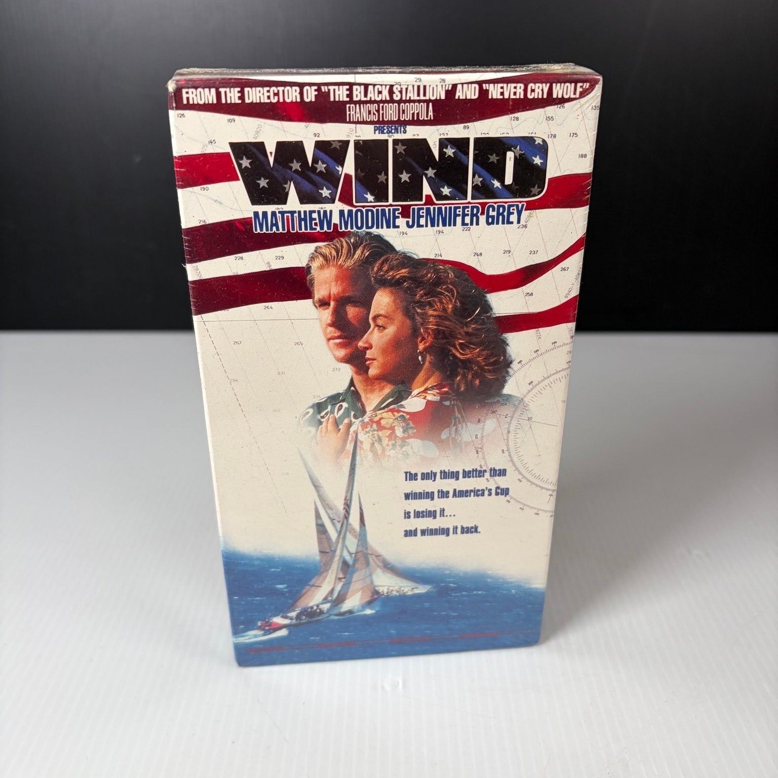 Wind VHS 1992 Drama Sailing Adventure Jennifer Grey Matthew Modine Sealed