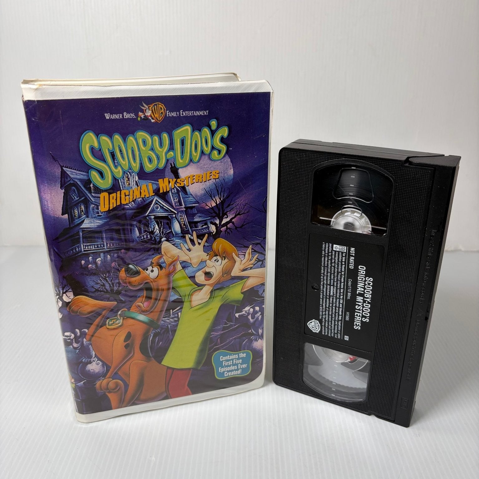 Scooby-Doo's Original Mysteries VHS 1998 Animation Warner Bros in Clamshell Case