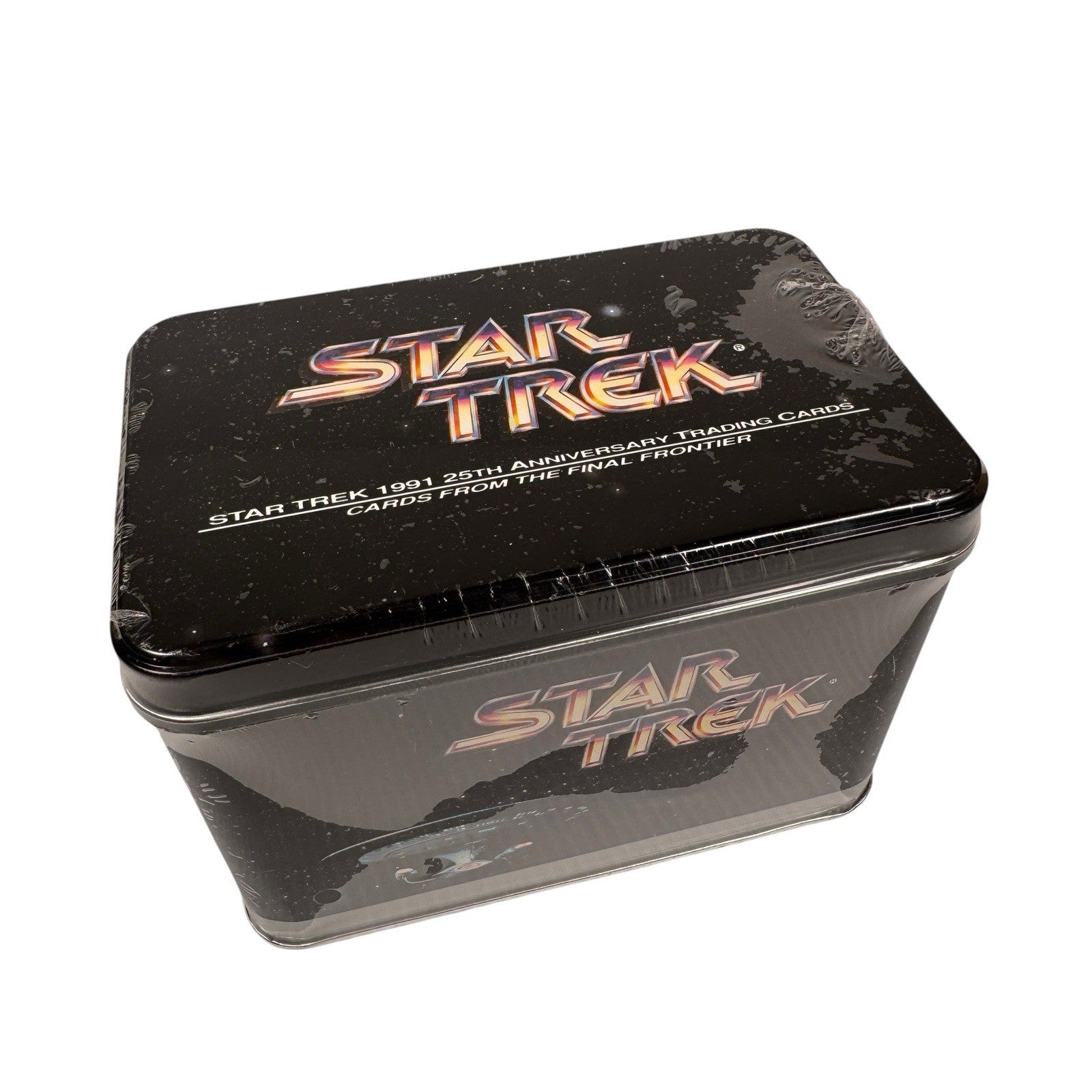 Vintage Star Trek 1991 25th Anniversary Cards Collectors Tin Sealed 1991 Impel
