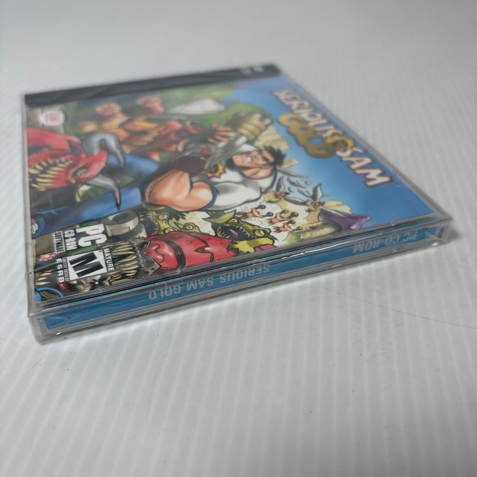 Serious Sam Gold PC CD-ROM Video Game FPS Action Multiplayer Sealed