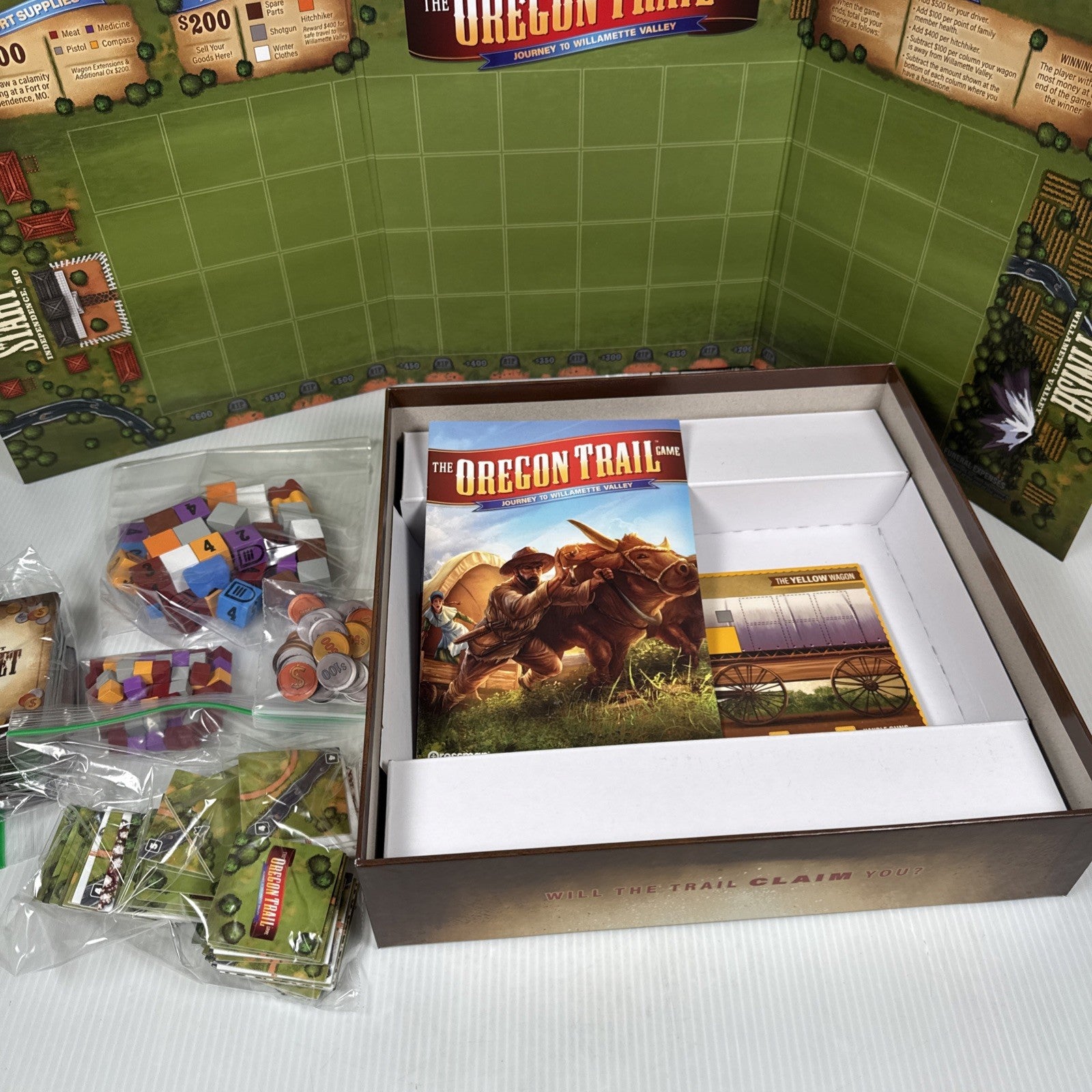 The Oregon Trail Game COMPLETE Pressman 2018 Journey To Willamette Valley