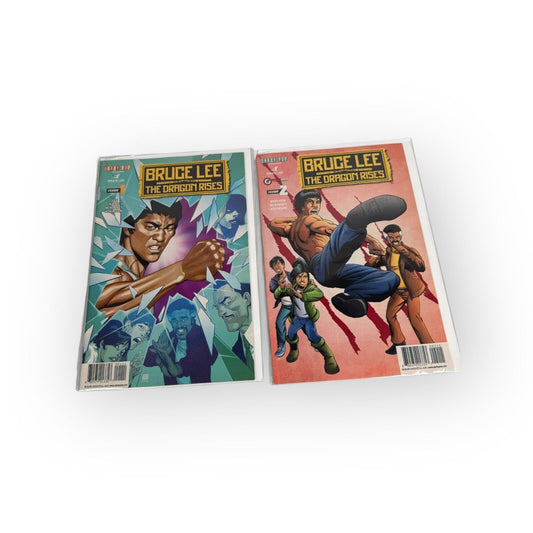 Bruce Lee Comics : The Dragon Rises Comic Books 2016  #1 & #2