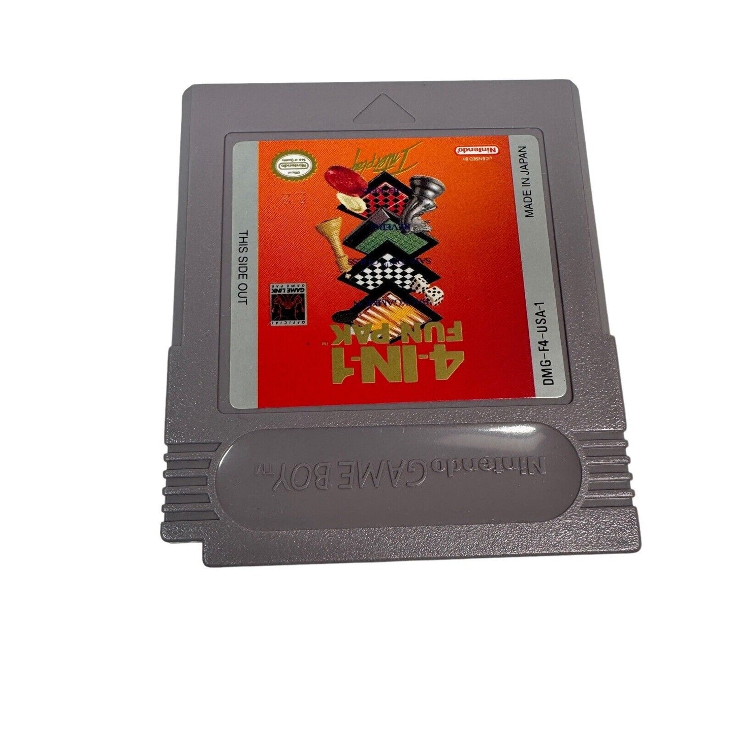 4-in-1 Fun Pak (Nintendo Game Boy) Complete In Box CIB w/ Inserts VTG Interplay