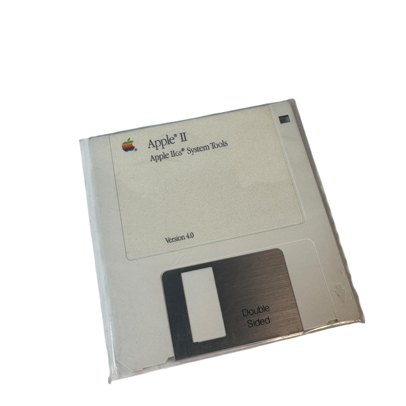 Vintage Apple II Apple IIGS System Disk & System Tools Version 4.0 OEM Software