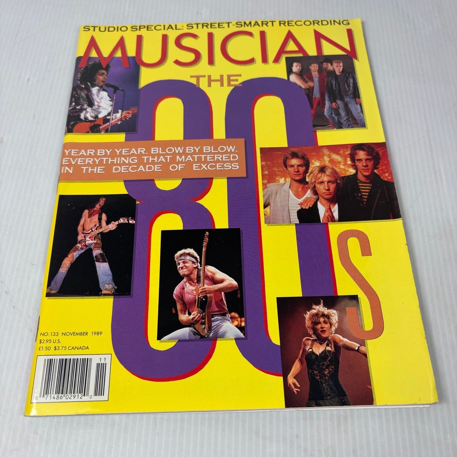 Musician Magazine The 80s Special Edition November 1989 Music History Pop