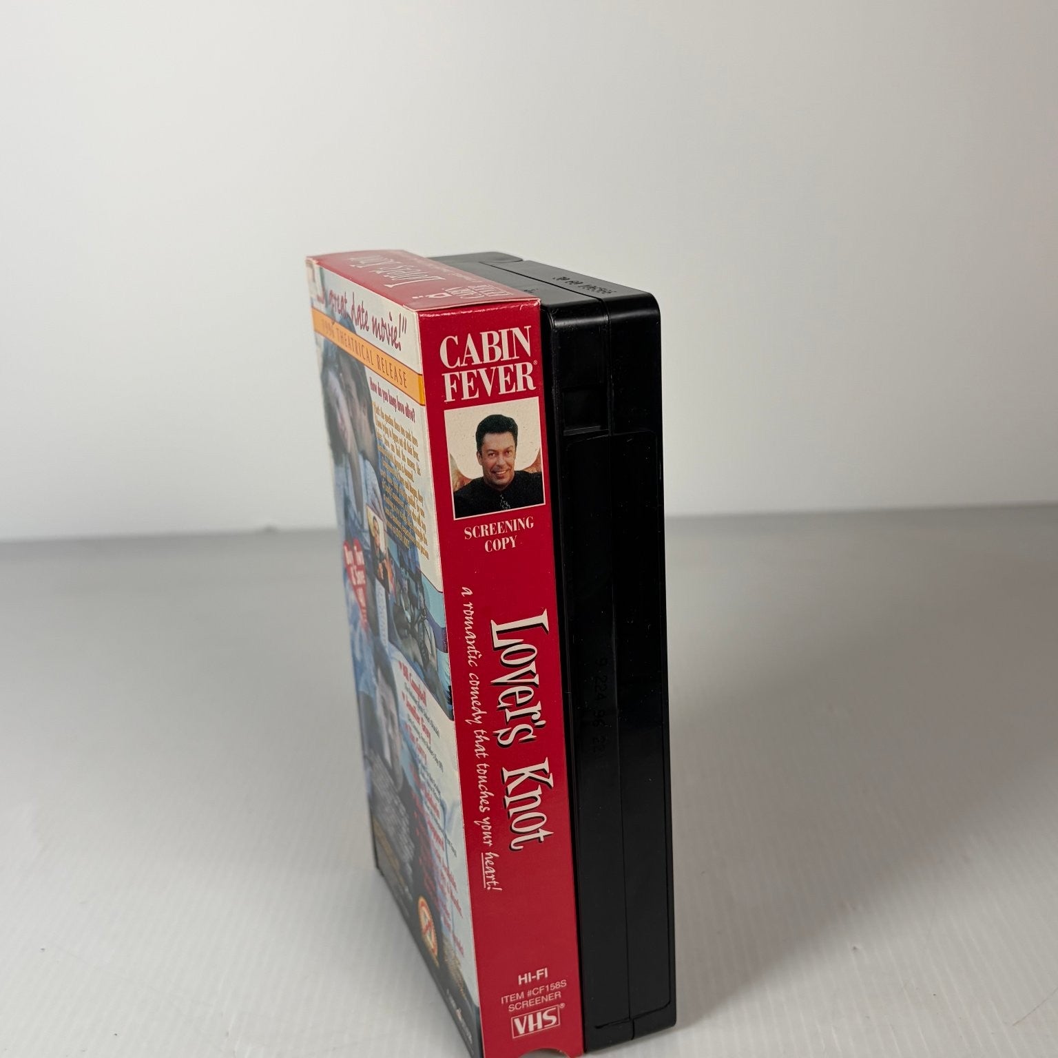 Lover's Knot VHS 1996 RomCom Promotional Screener Tim Curry Jennifer Grey