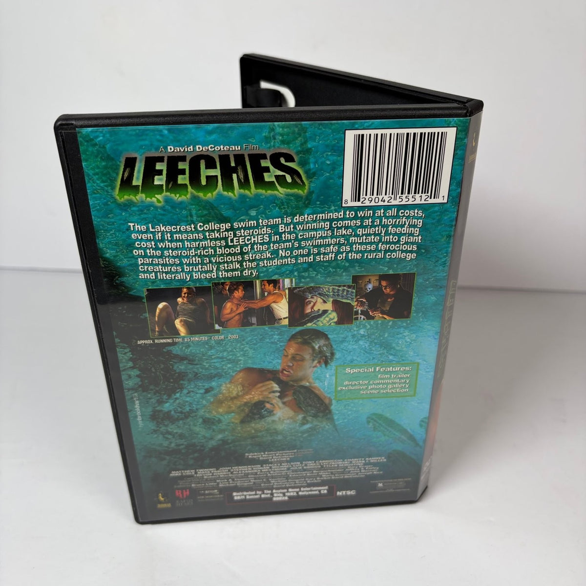 Leeches DVD Horror Sci-Fi Movie A David DeCoteau Film The Asylum R Rated