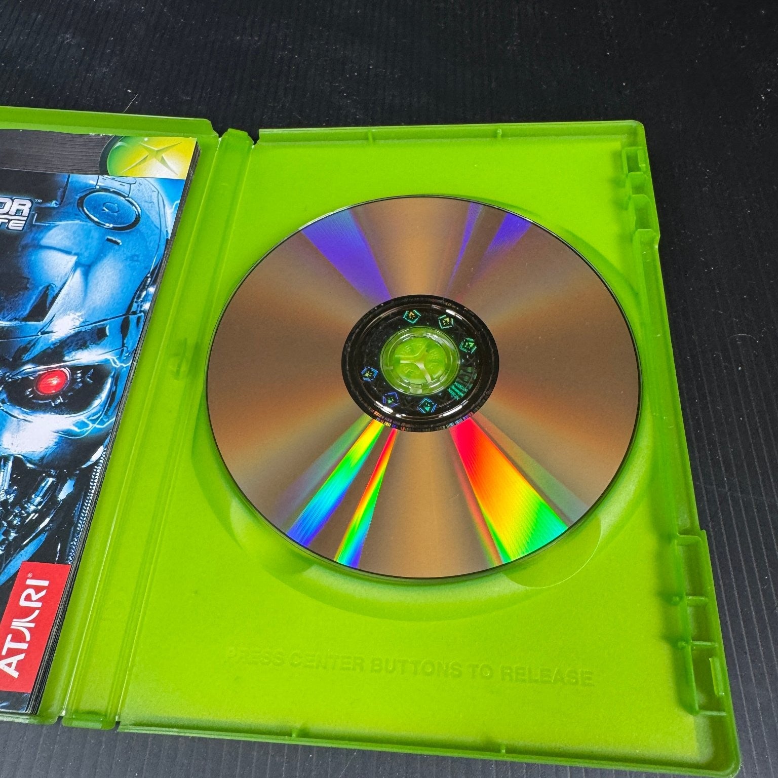 The Terminator Dawn of Fate Xbox Complete CIB Video Game Shooter Sci-Fi