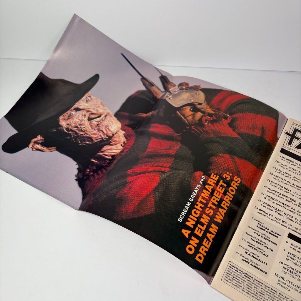 Fangoria 65 July 1987 Predator Lost Boys Evil Dead 2 Hellraiser Horror Magazine