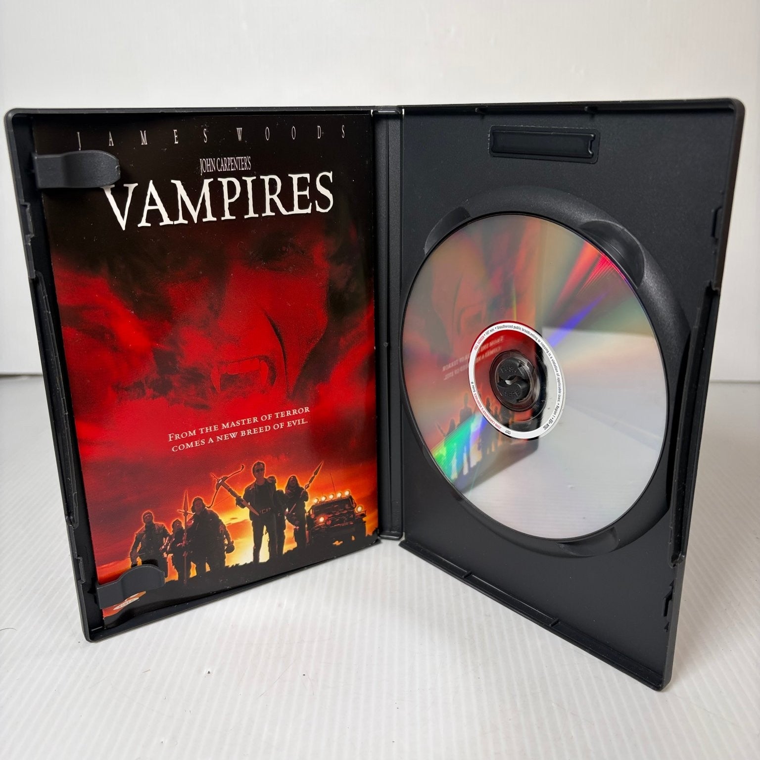 John Carpenter's Vampires DVD 1998 James Woods Director's Commentary