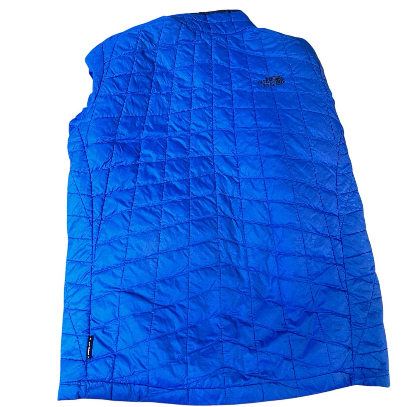 The North Face Thermoball Puffer Jacket Full Zip Blue Boys Size XL