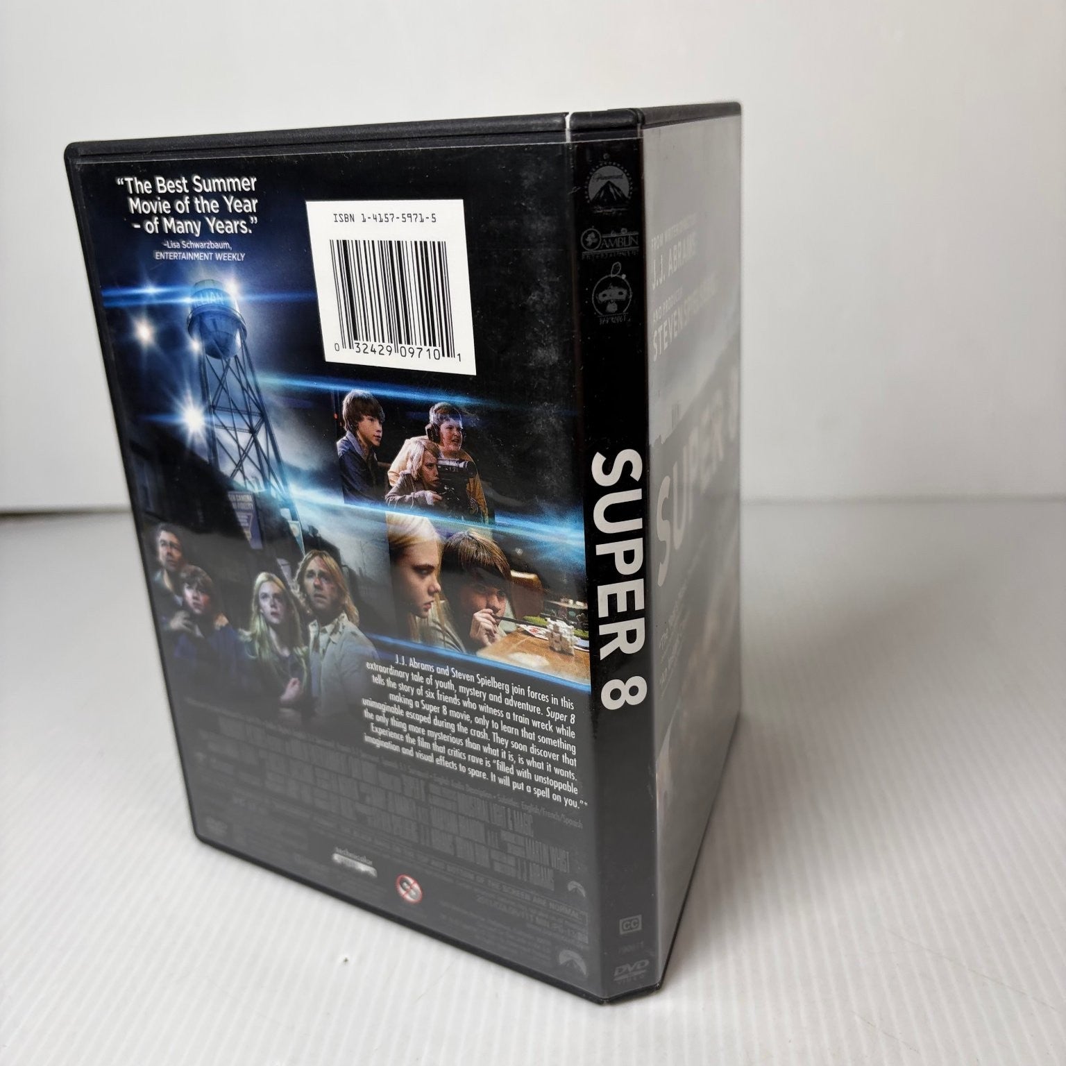 Super 8 DVD 2011 J.J. Abrams Steven Spielberg Sci-Fi Mystery Adventure