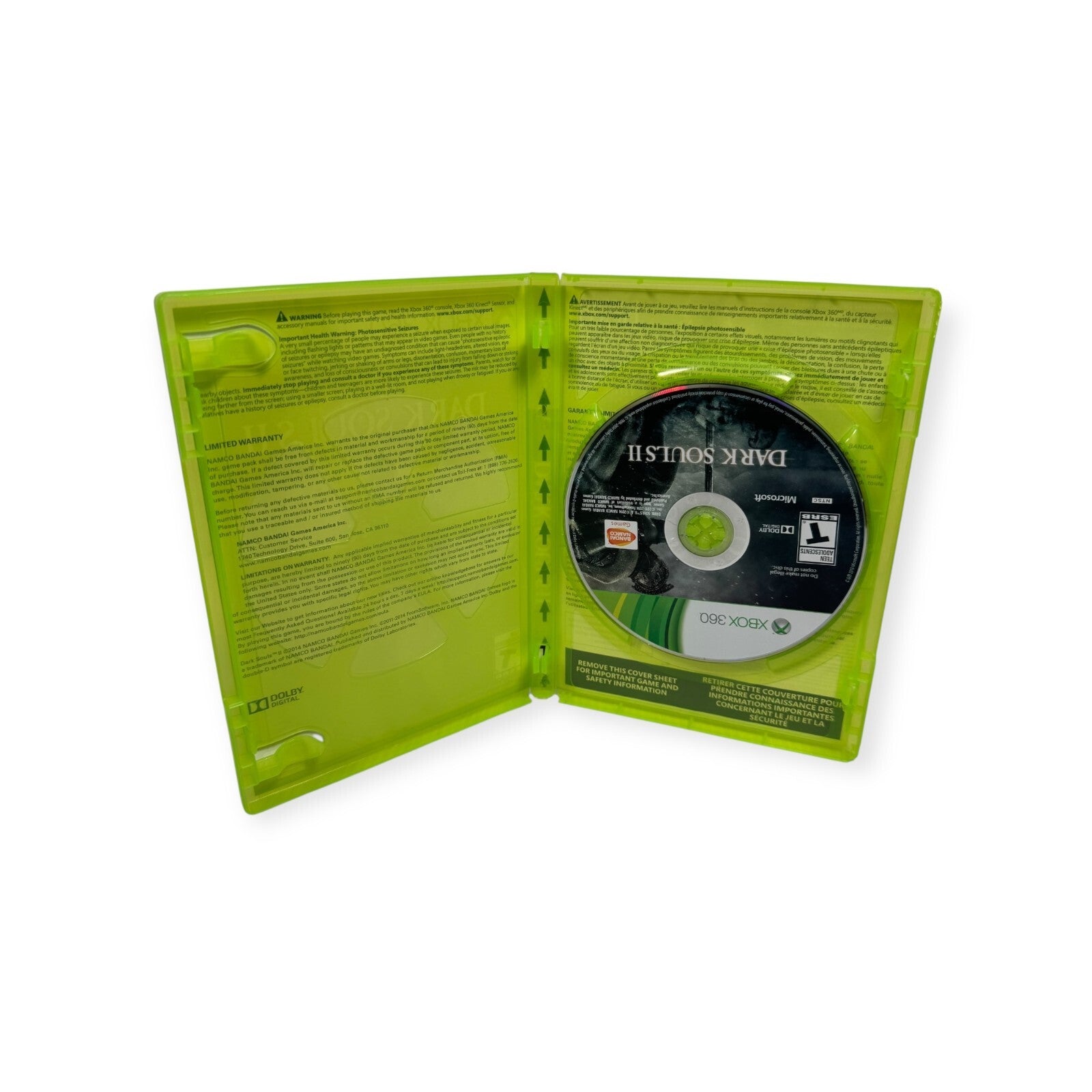 Dark Souls II XBOX 360 Video Games Tested & Working Hack & Slash Game