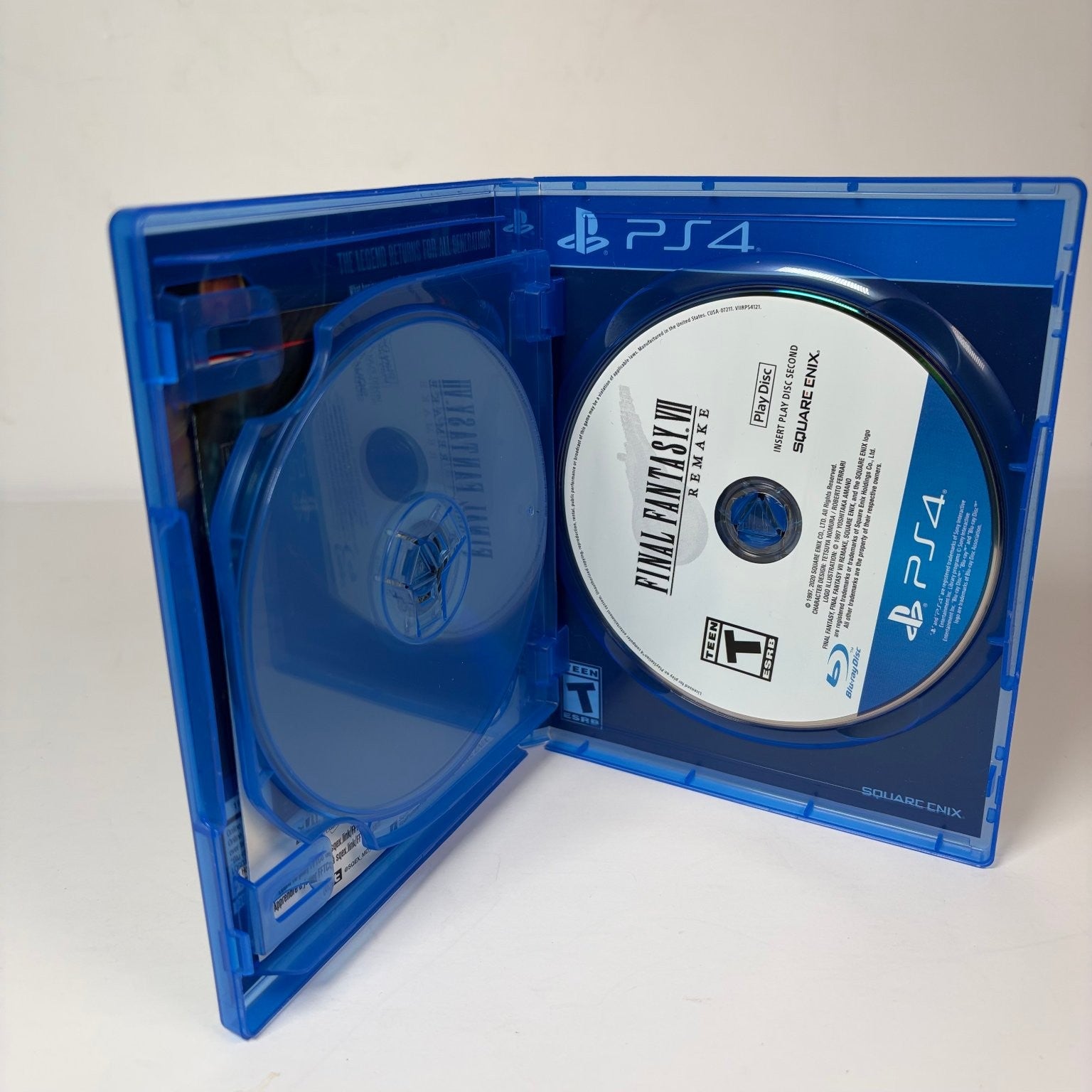 Final Fantasy VII Remake PS4 Video Game PlayStation 4 Square Enix