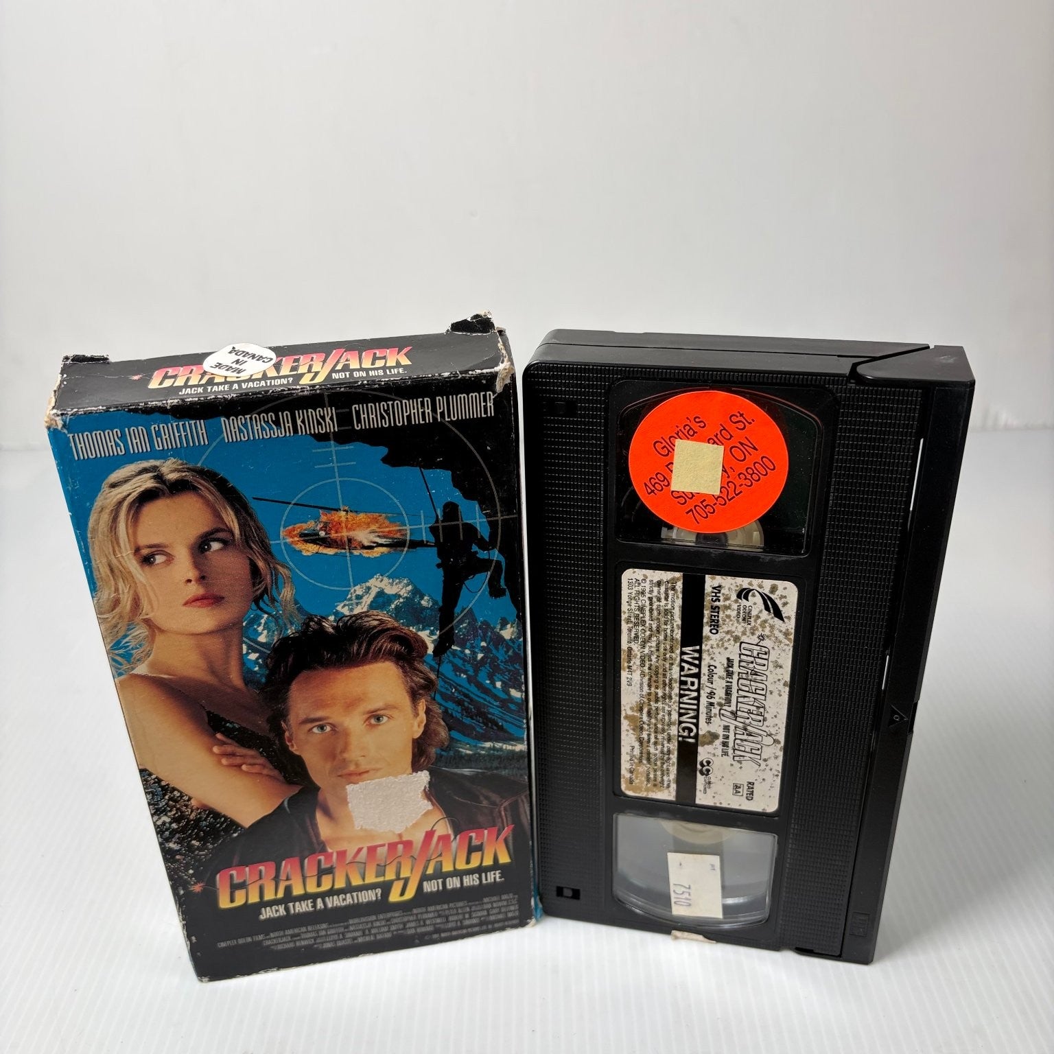 Crackerjack VHS 1994 Action Thriller Thomas Ian Griffith MCA Home Video