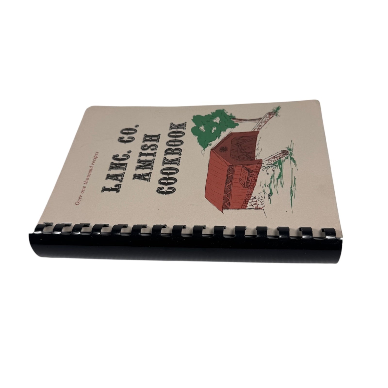 Lanc. Co. Amish Cookbook Spiral-Bound Sallie Lapp & Sylvia Miller 1000+ Recipes