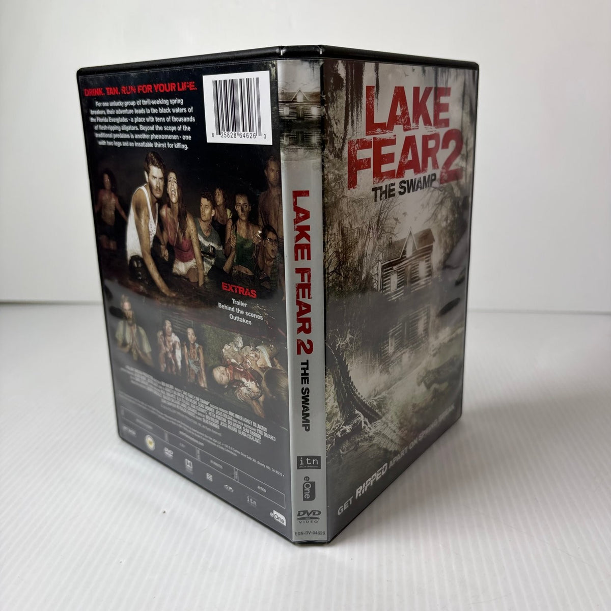 Lake Fear 2 The Swamp DVD 2017 Horror Action Michael S. Ojeda Extras