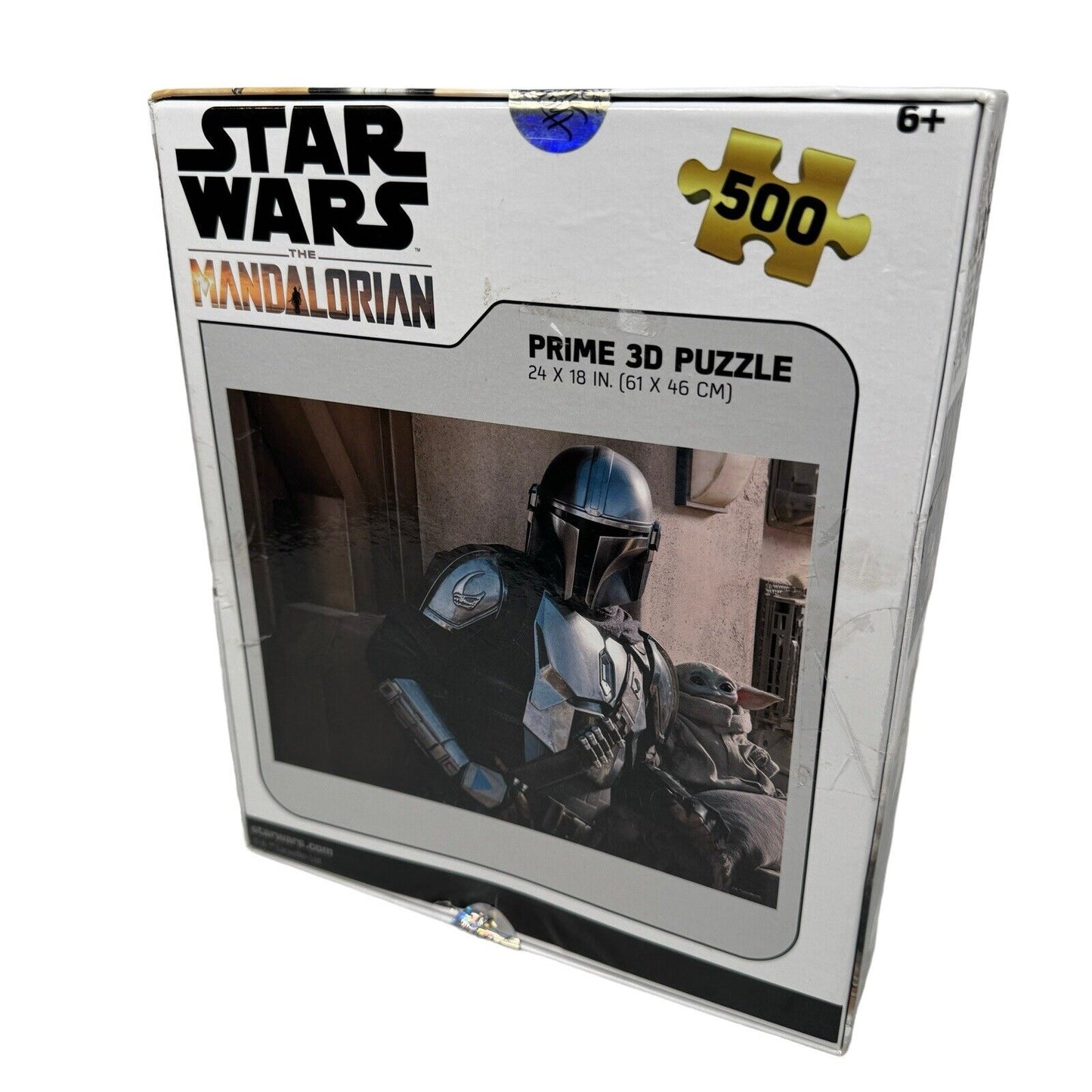 Disney Star Wars Prime 3D Puzzle The Mandalorian 500 PC 24 x 18 in Baby Yoda