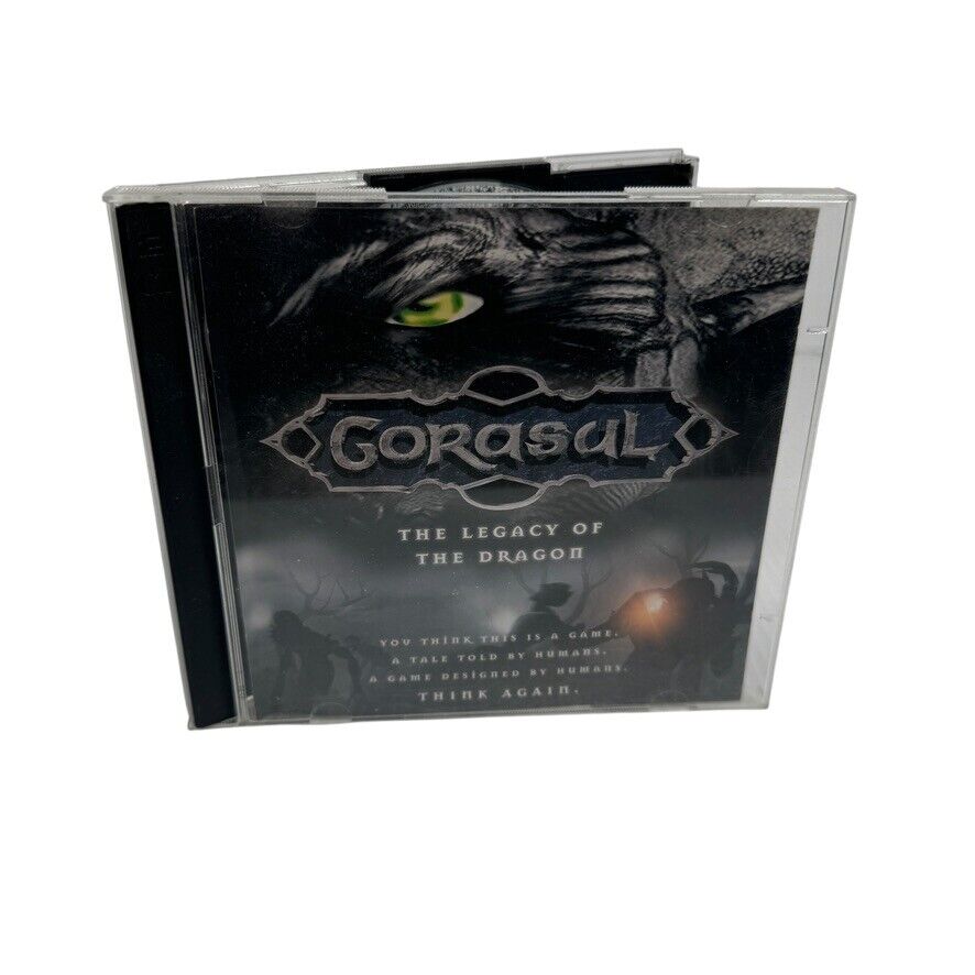 Gorasul The Legacy of the Dragon PC Game in Jewel Case