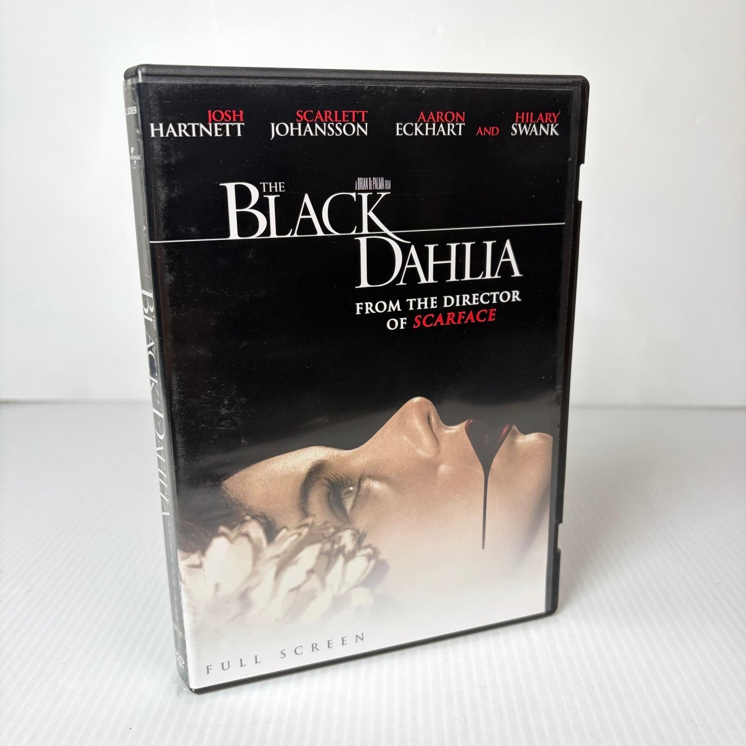 THE BLACK DAHLIA DVD 2006 Josh Hartnett Scarlett Johansson Brian De Palma Noir