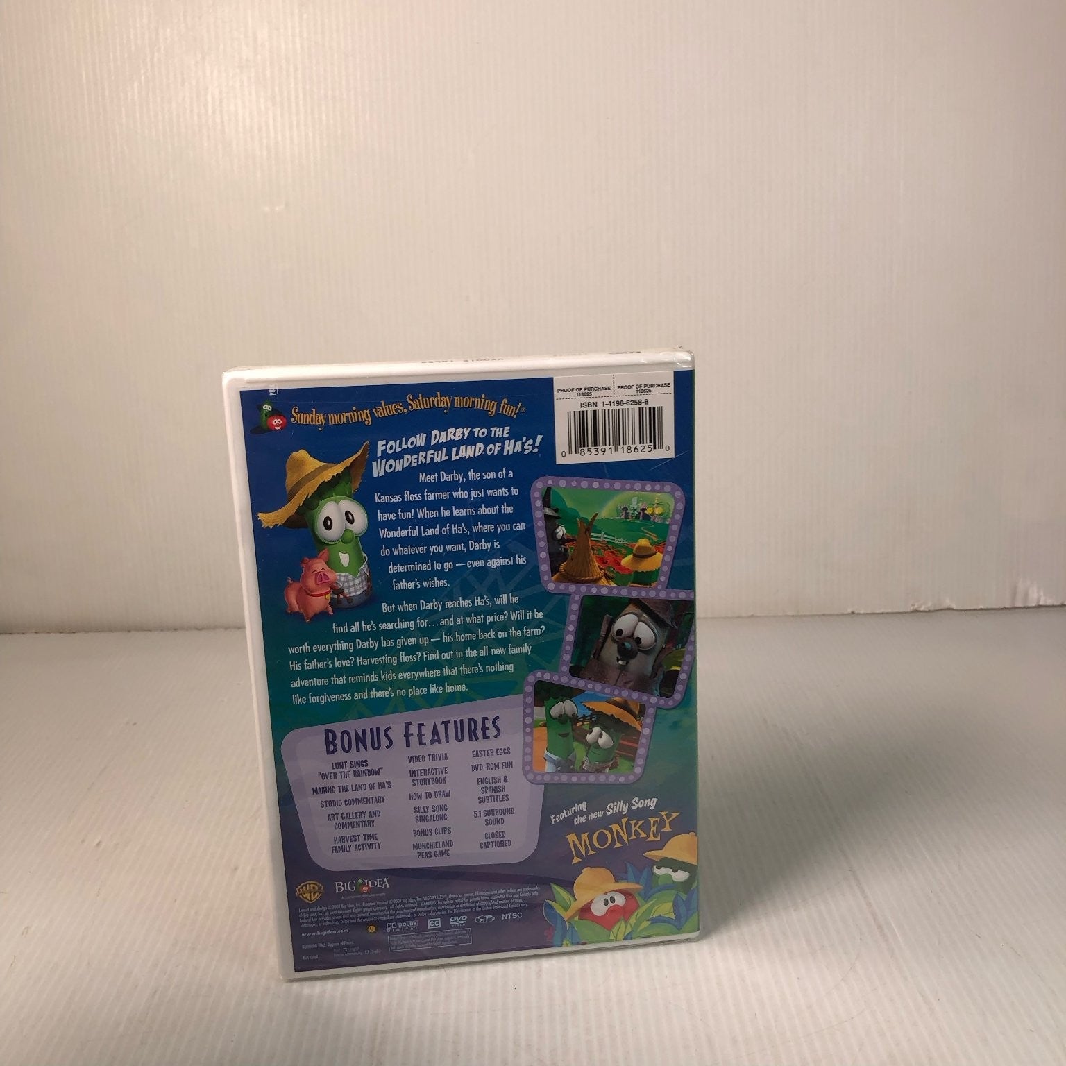 VeggieTales The Wonderful Wizard of Ha's DVD 2007 Family Adventure