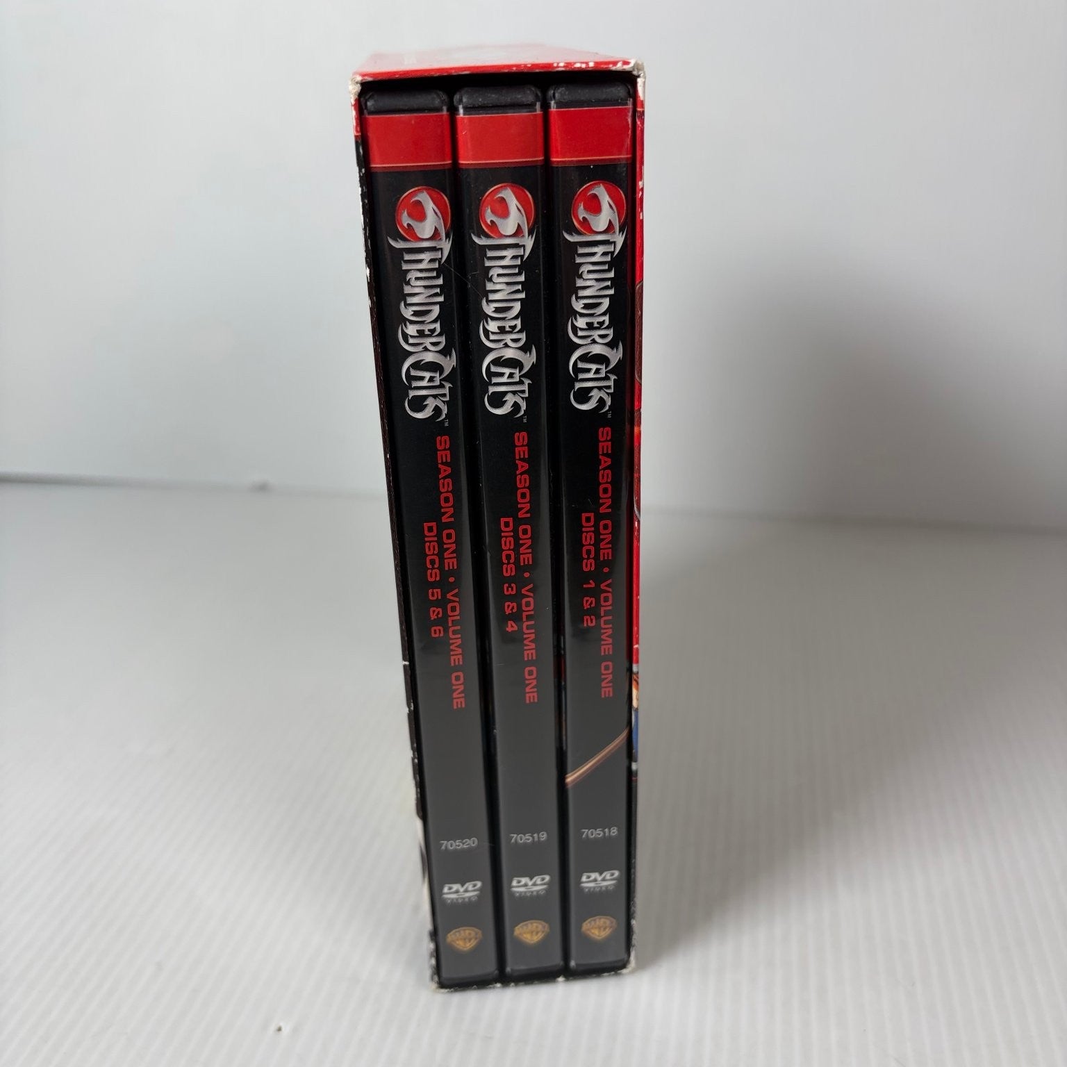 Thundercats Season One Volume One DVD 2005 Deluxe 6-Disc Set Animated