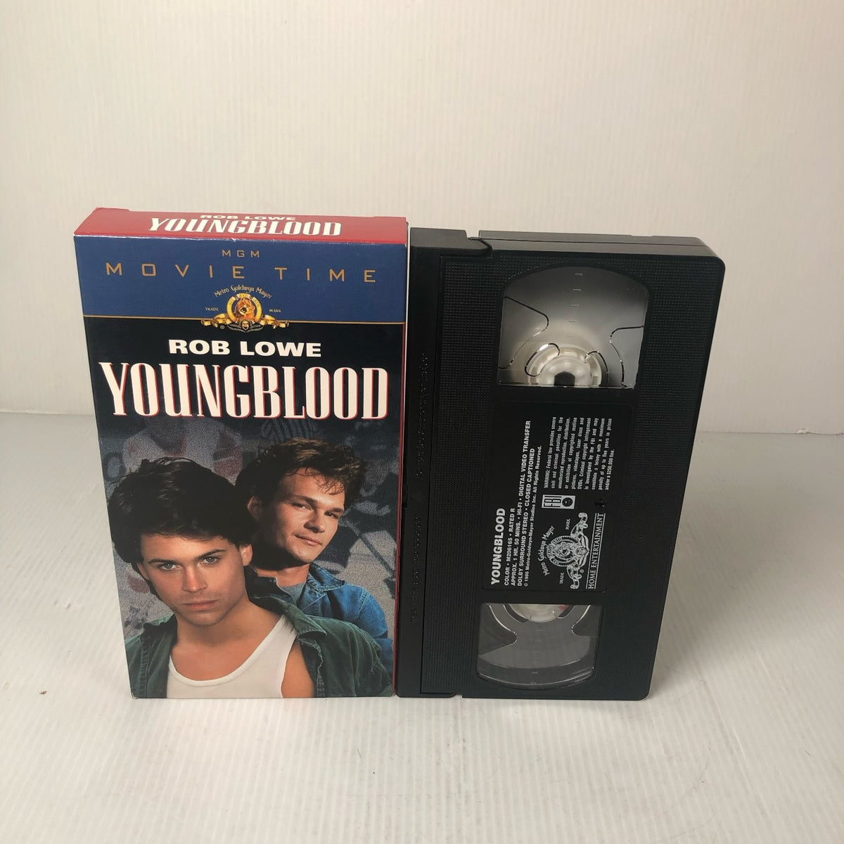 Youngblood VHS 1986 Sports Drama MGM/UA Rob Lowe Patrick Swayze
