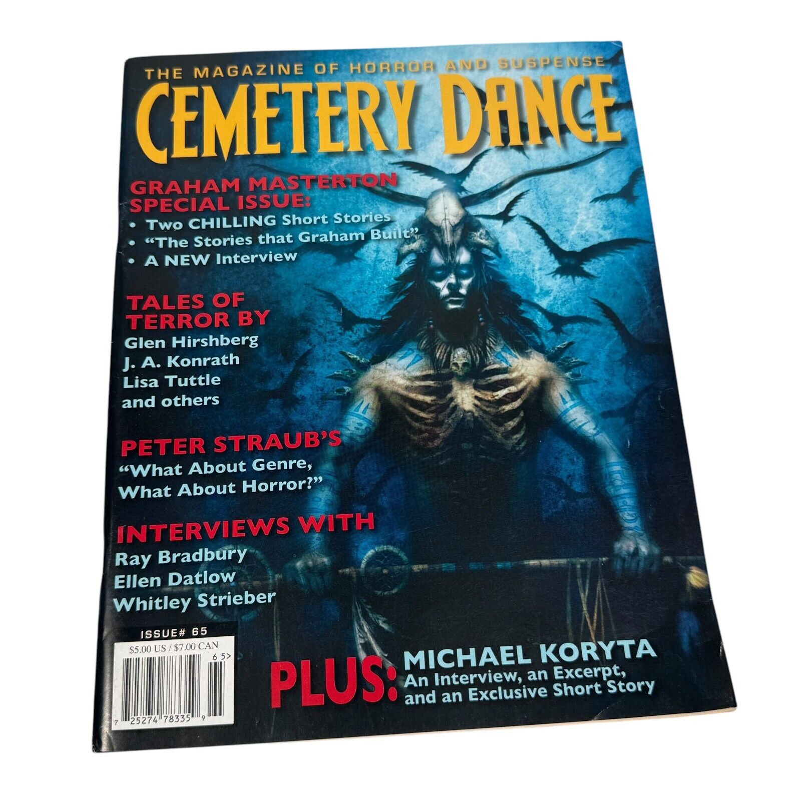 Cemetery Dance Issue #65 Horror & Suspense Short Fiction Magazine OOP Back Issue