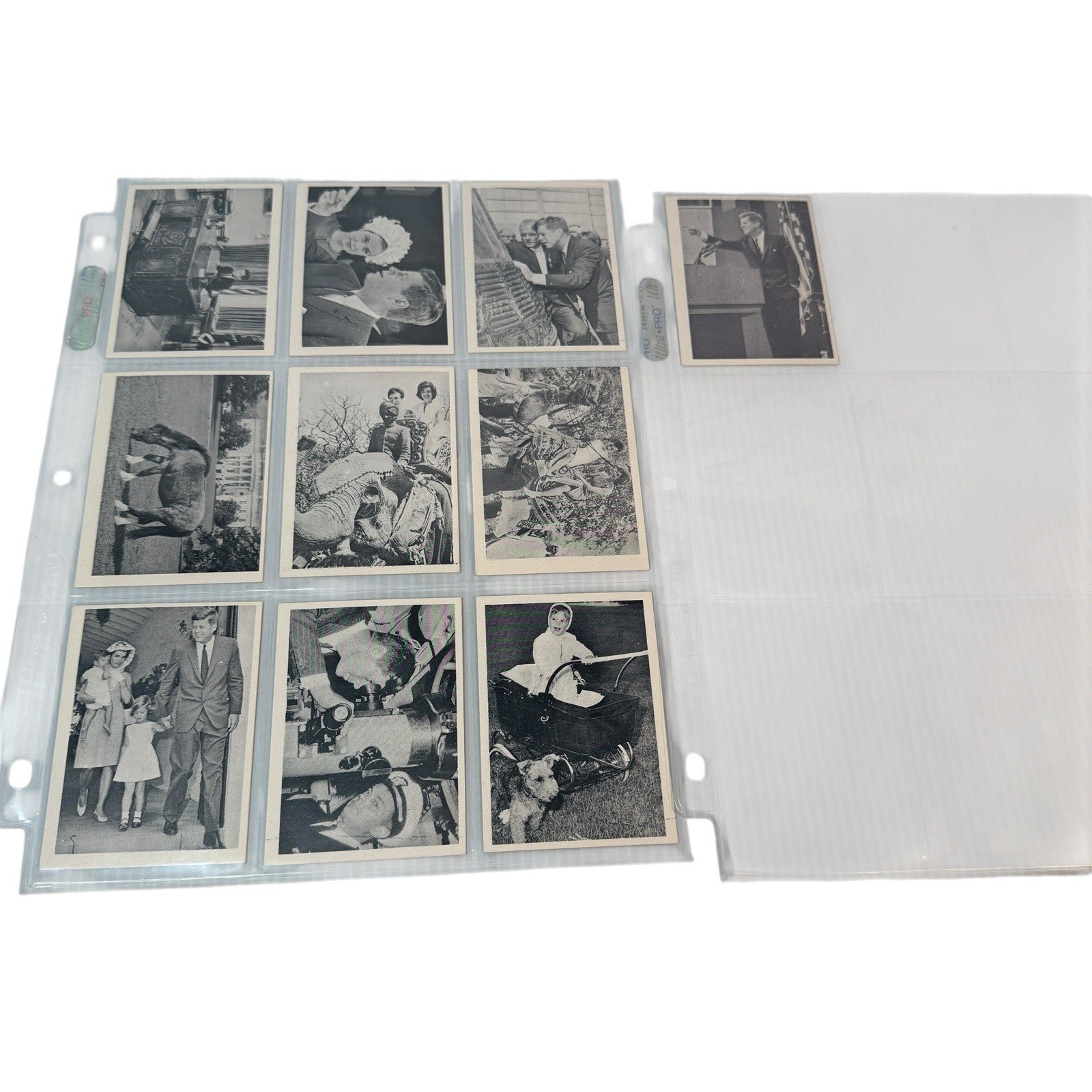 Vintage John F Kennedy JFK 100+ Rosan Trading Cards 1963 Near Complete W/ Extras