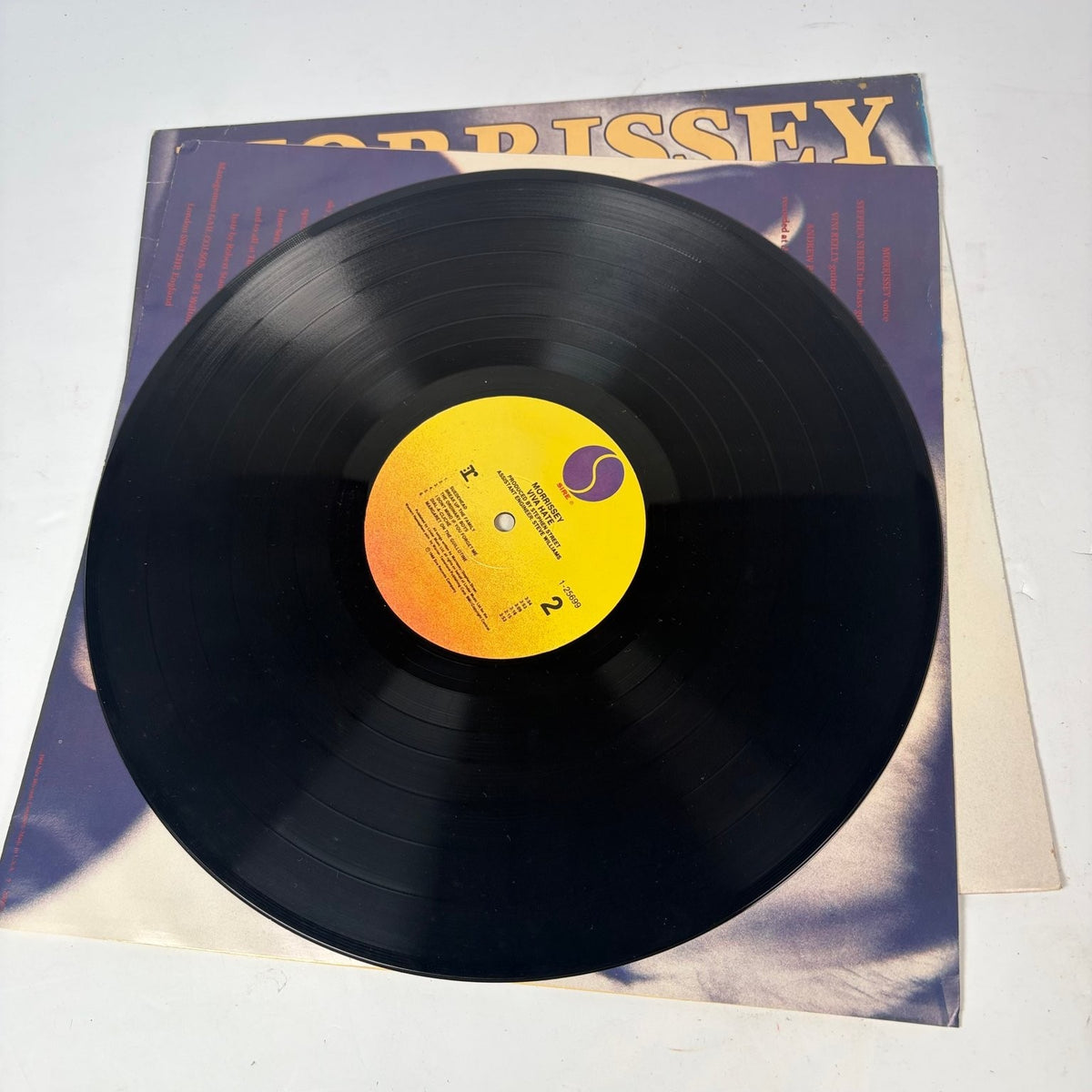 Morrissey - Viva Hate Vinyl LP 1988 Sire Records 1-25699 Original Pressing