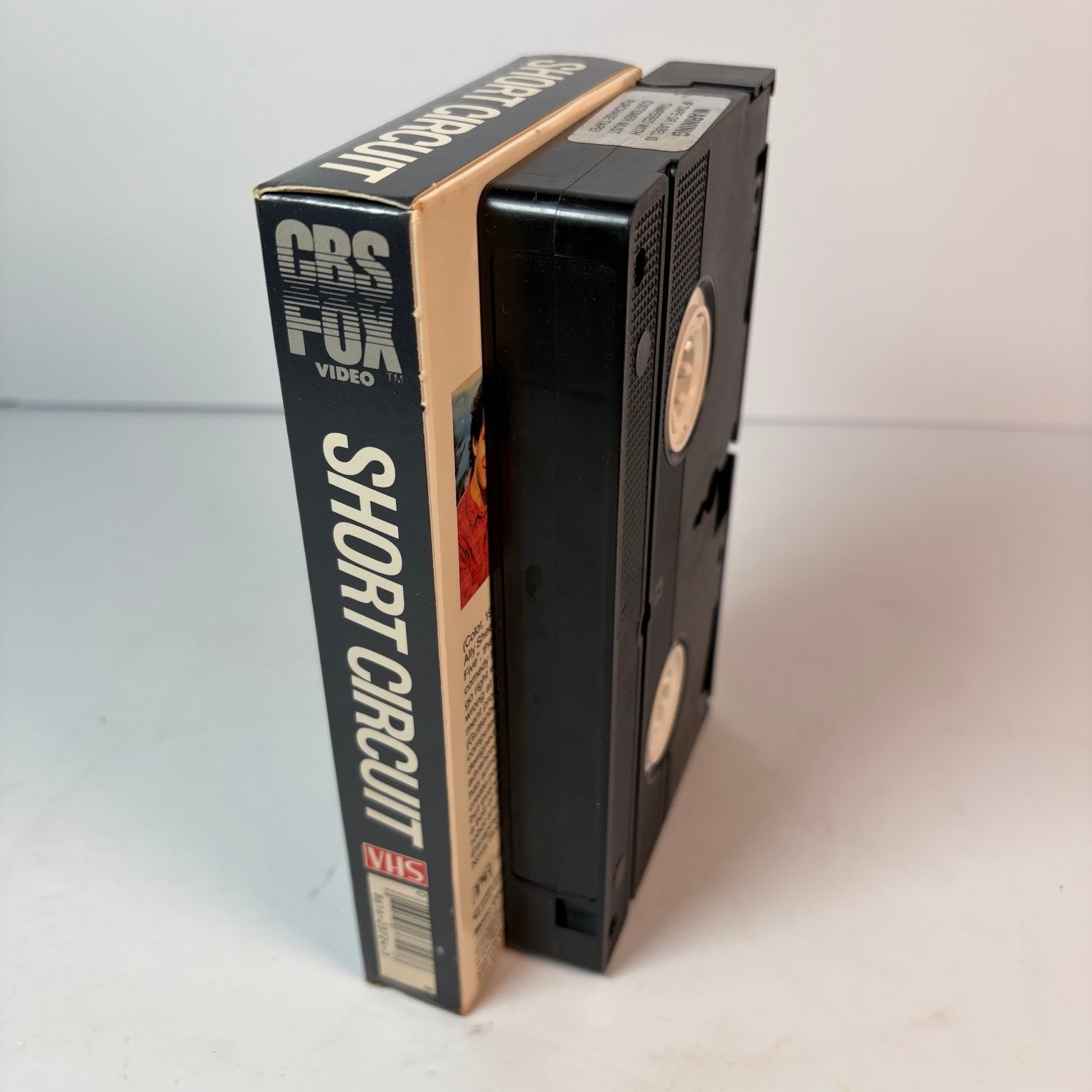 Short Circuit VHS 1986 Sci-Fi Comedy John Badham Hi-Fi Stereo CBS FOX Video