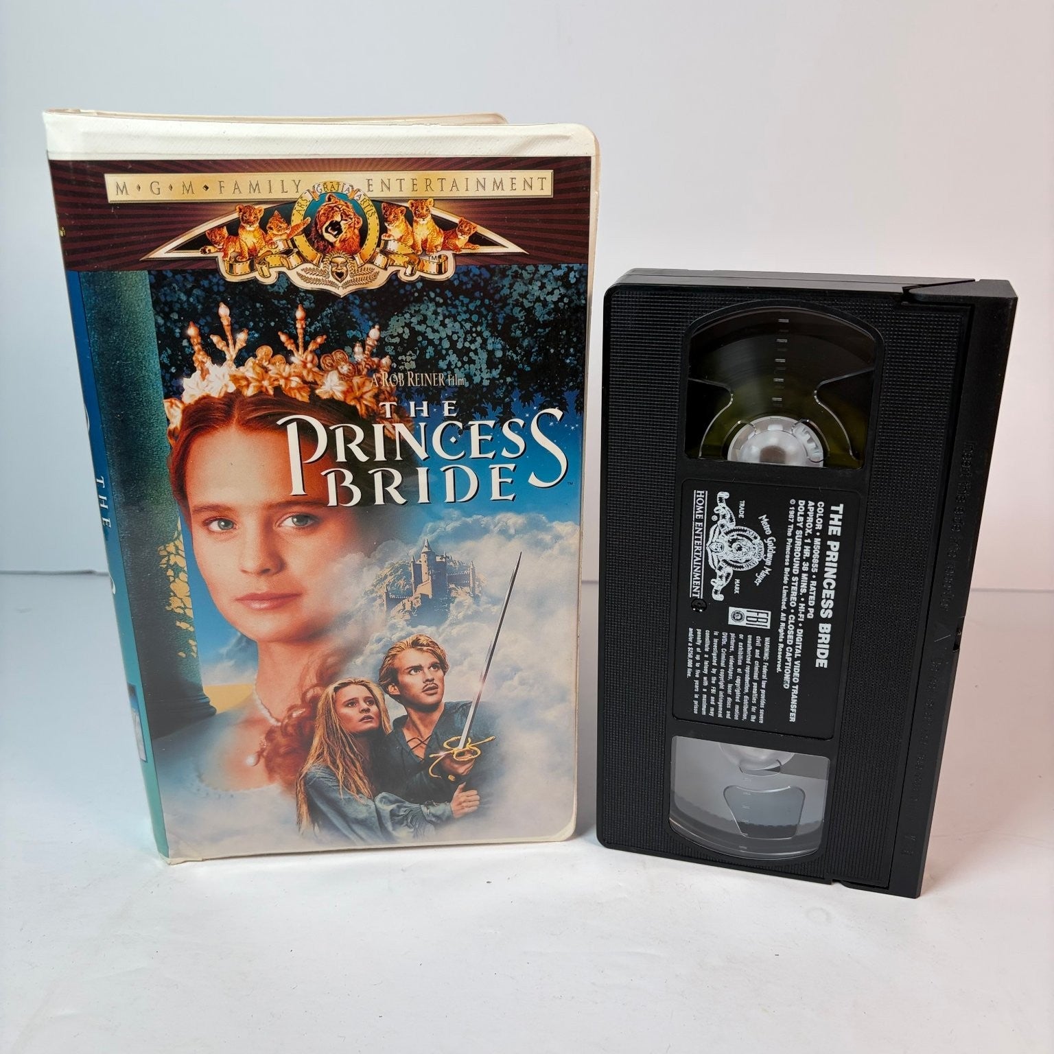 The Princess Bride VHS 1987 Fantasy Adventure MGM/UA Home Ent Clamshell