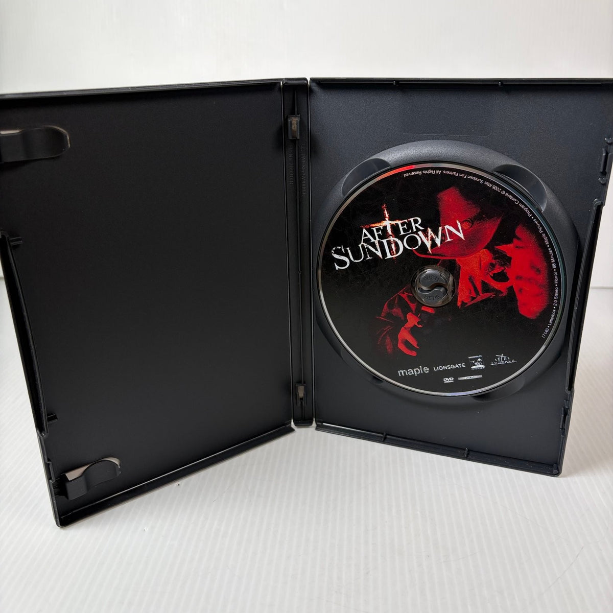 After Sundown DVD 2006 Horror Western Vampire Special Features